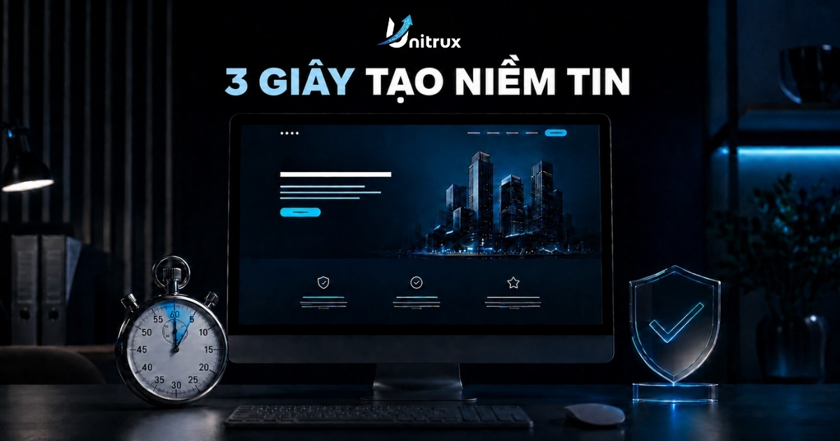 Hero Website Tạo Niềm Tin Trong 3 Giây: Bí Quyết Từ Góc Nhìn Một Website Agency