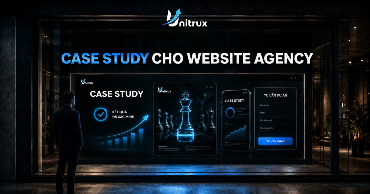 QUY TRÌNH XÂY DỰNG CASE STUDY TẠO BẰNG CHỨNG CHO WEBSITE AGENCY, TỪ A ĐẾN Z