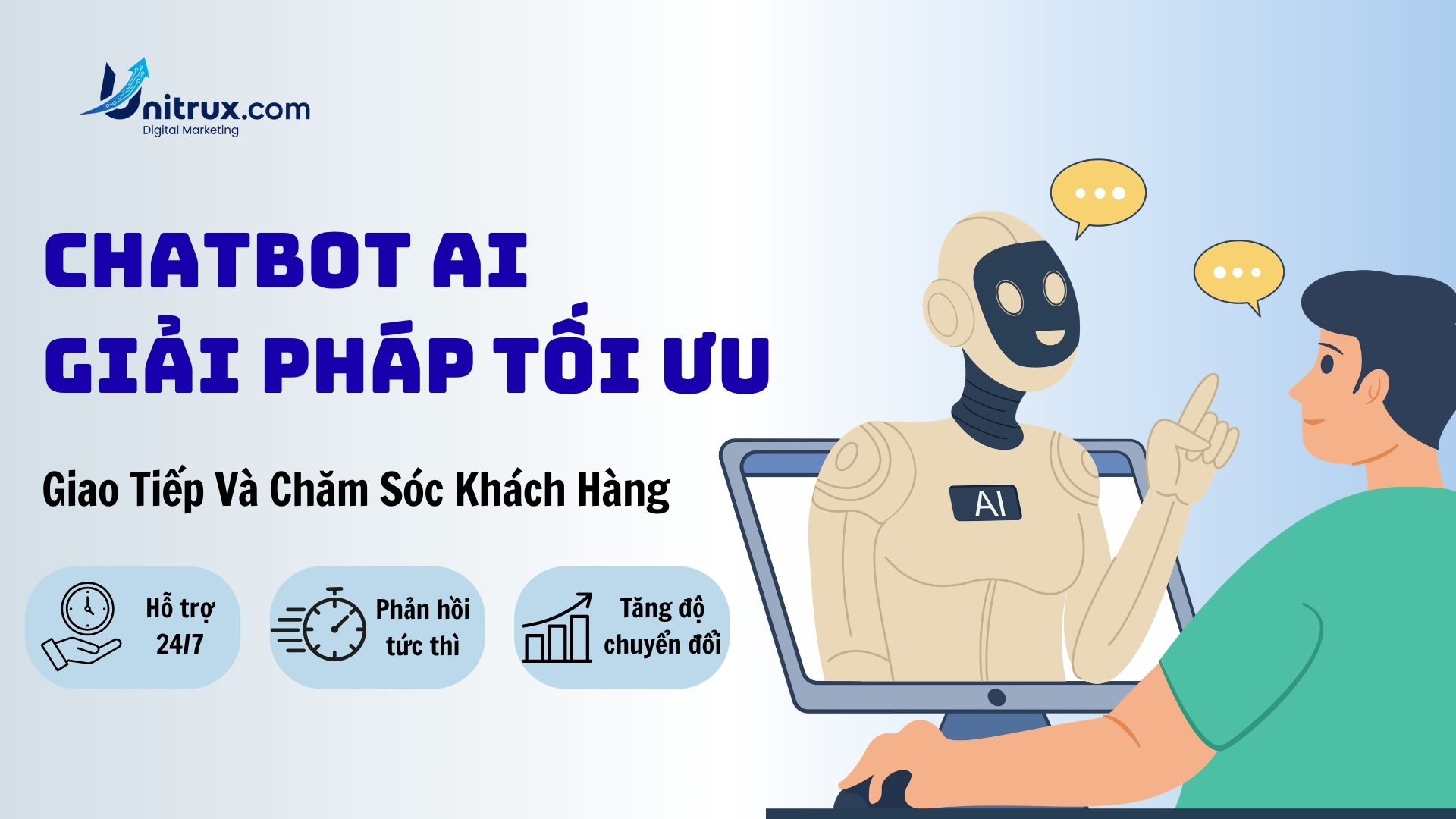 Chatbot AI Giải Pháp Tối Ưu Giao Tiếp Và Chăm Sóc Khách Hàng